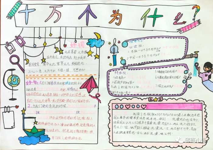 中国的十万个为什么手抄报