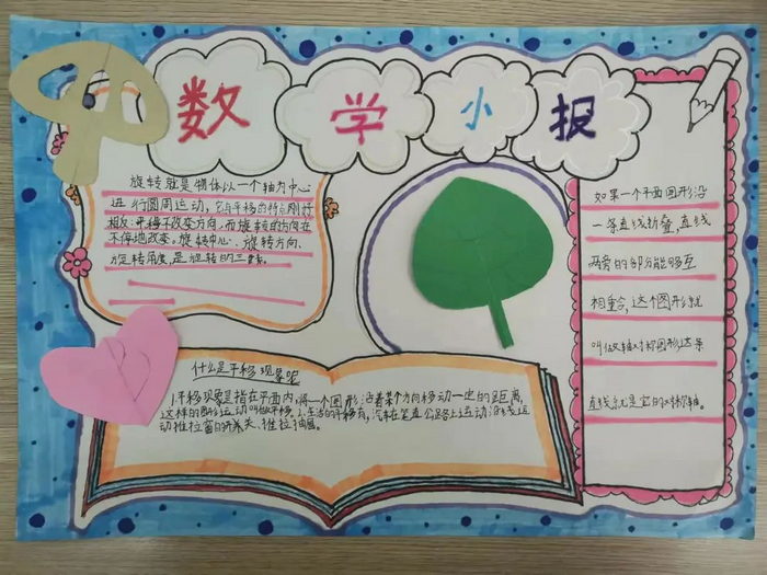 二年级的数学手抄报简单又漂亮(精选11张)