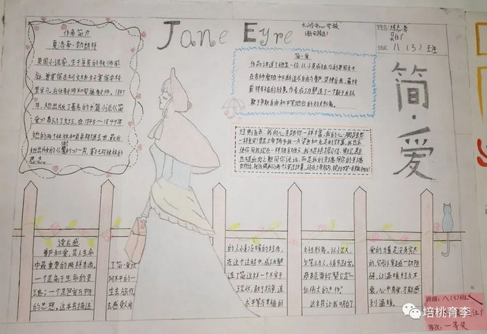 简爱手抄报简单又漂亮初中