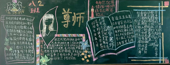 难忘师恩黑板报内容
