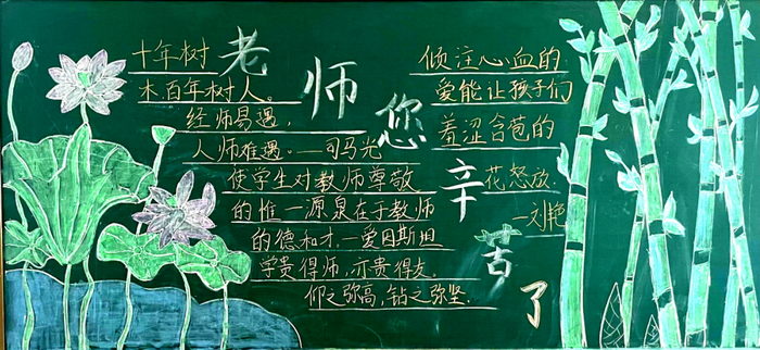 铭记师恩难忘师情手抄报