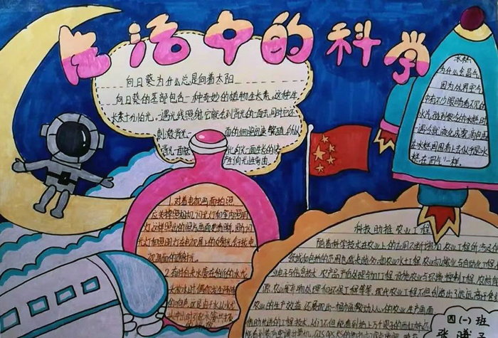 第一张小学生科普手抄报内容小学生科普手抄报怎么画